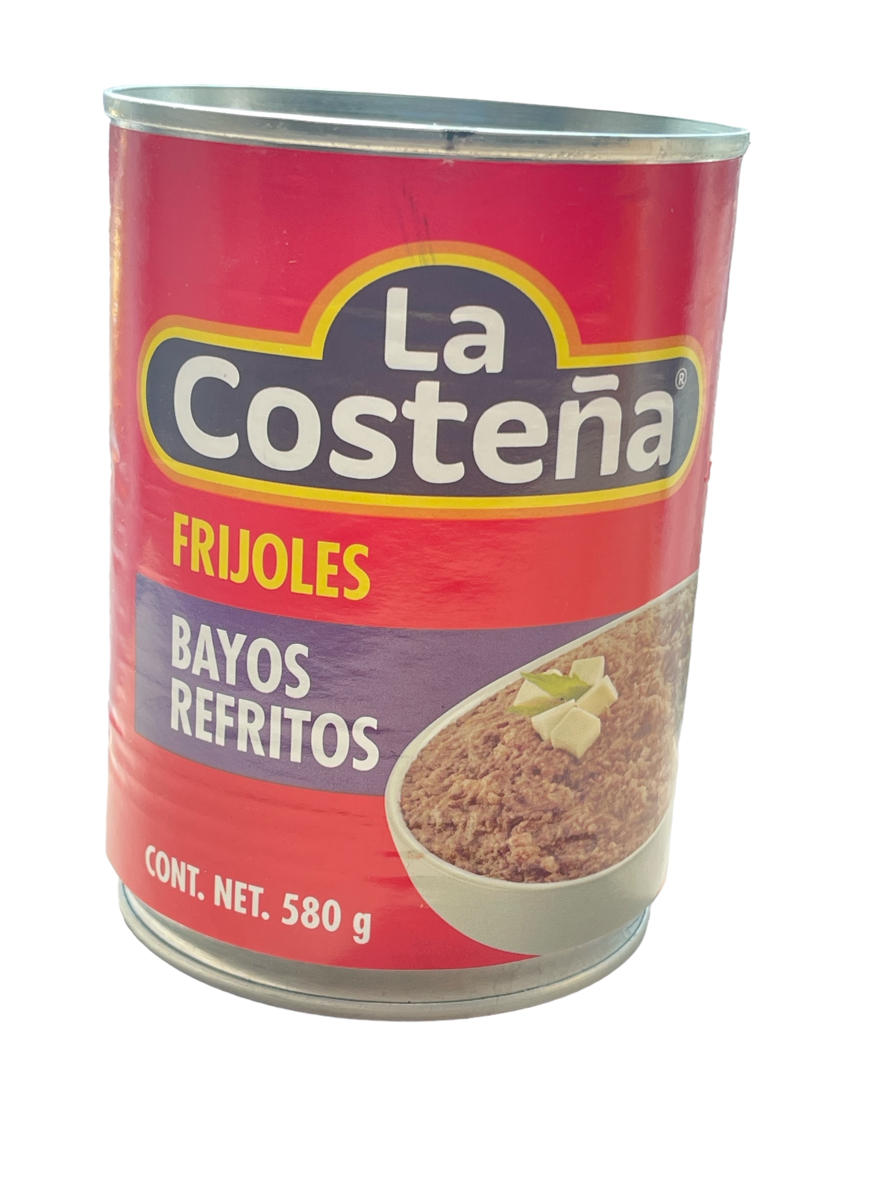Frijoles Bayos Refritos 580g