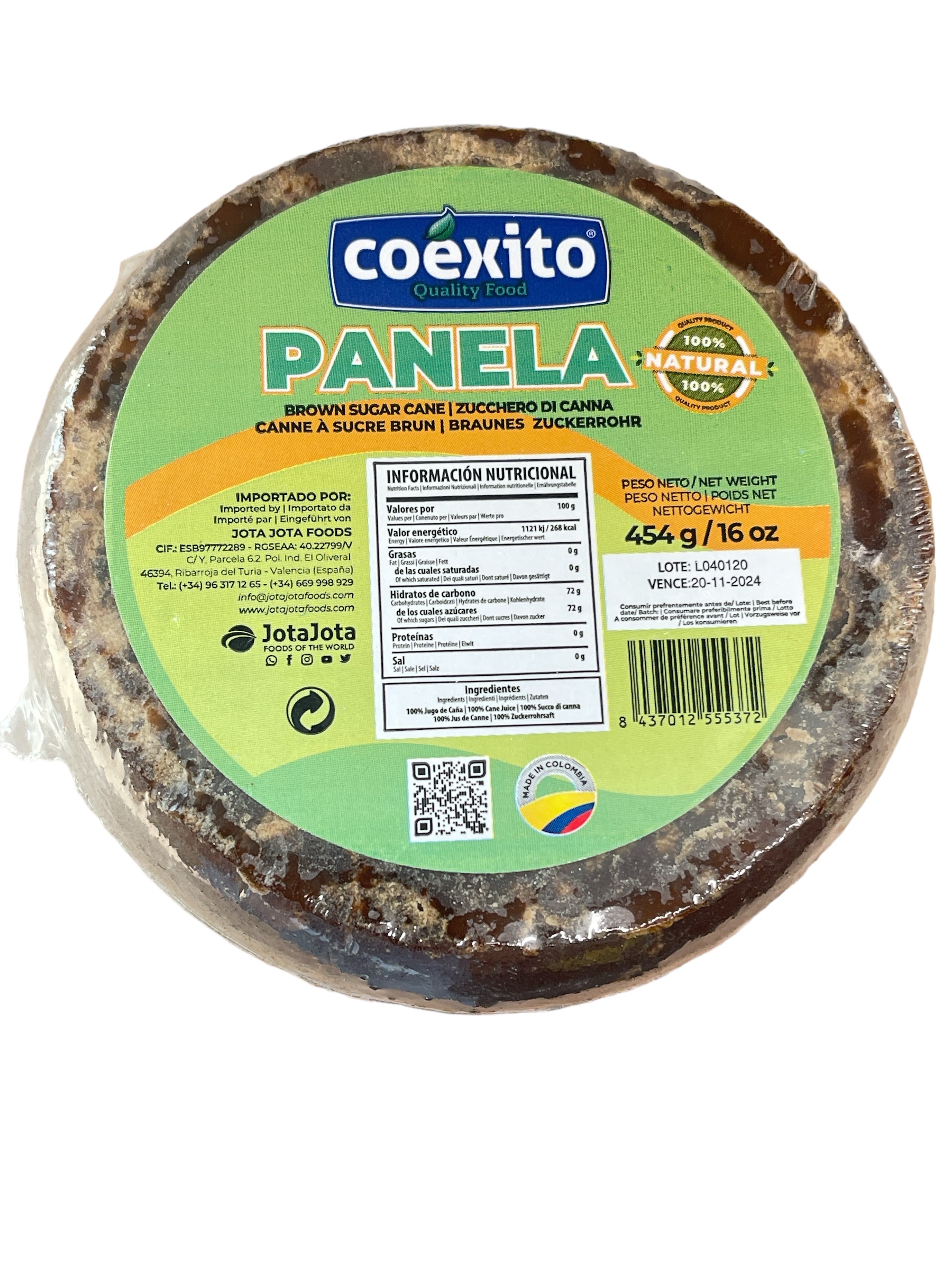 Panela 454g 1